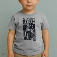My Gun Is Much Bigger Than Yours Toddler T-Shirt thumb 2