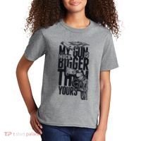 My Gun Is Much Bigger Than Yours Kids T-Shirt thumb 2
