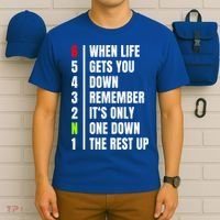 Motorbike Gears Joke | Biker Motorcycle Rider | Mens T-Shirt thumb 6
