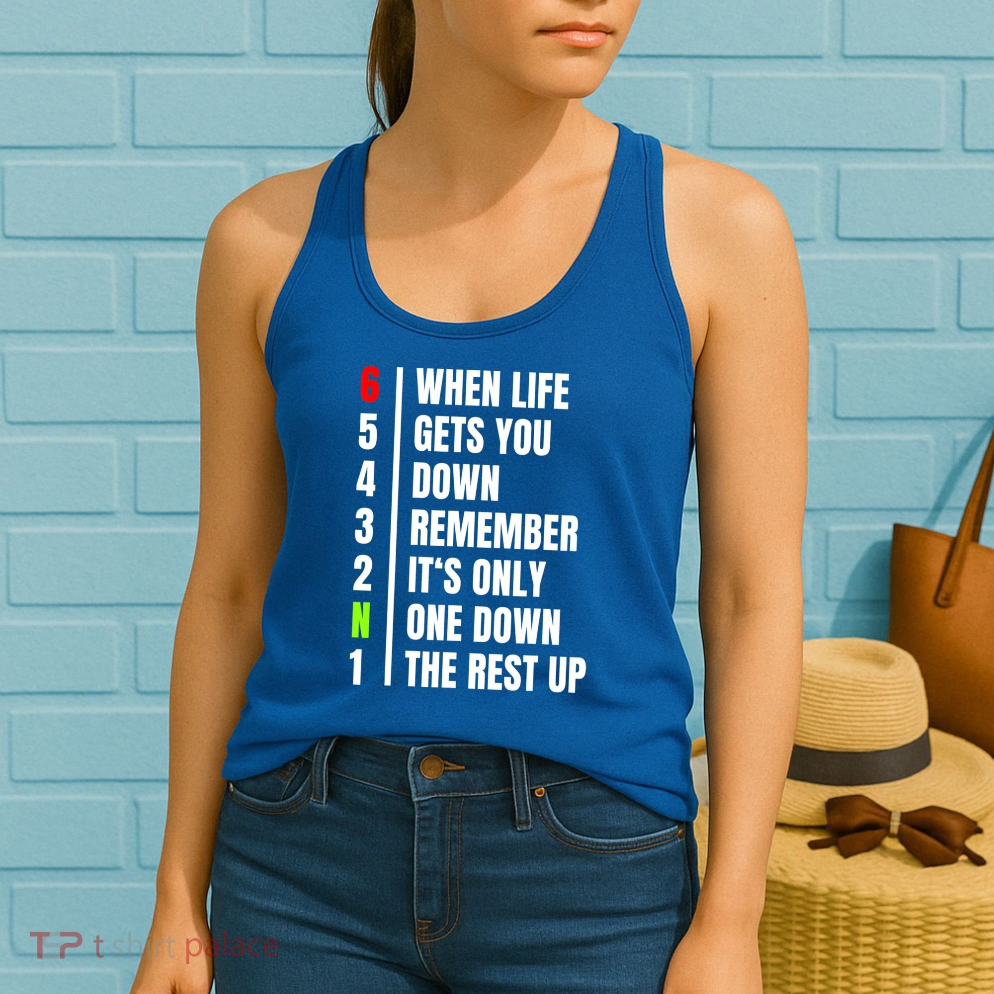 Motorbike Gears Joke | Biker Motorcycle Rider | Mens Women's Tank Top