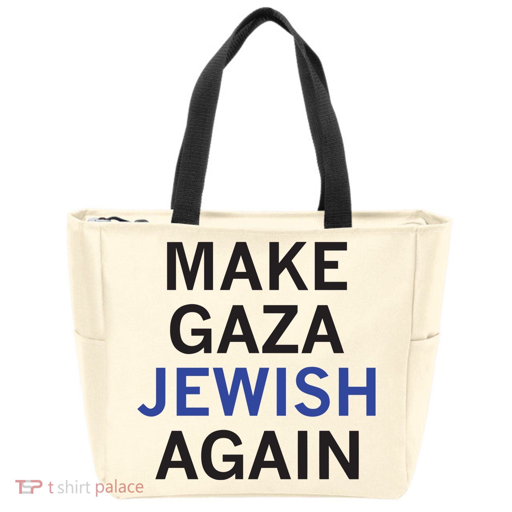 Make Gaza Jewish Again Tote Bag