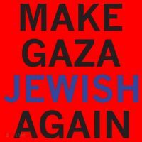 Make Gaza Jewish Again Santa Hat thumb 1