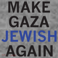 Make Gaza Jewish Again Toddler Hoodie thumb 2