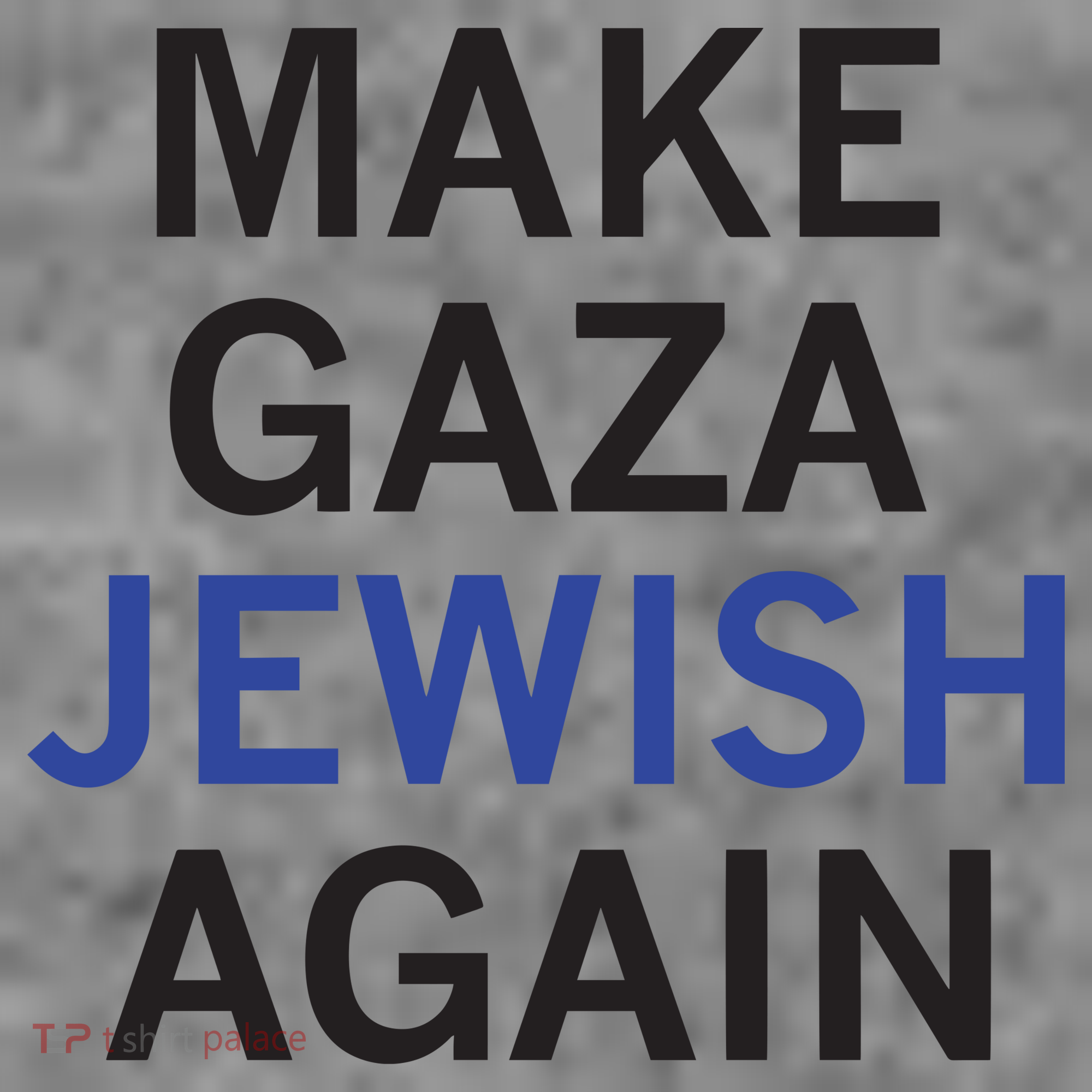 Make Gaza Jewish Again Toddler Hoodie