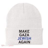 Make Gaza Jewish Again Beanie thumb 0