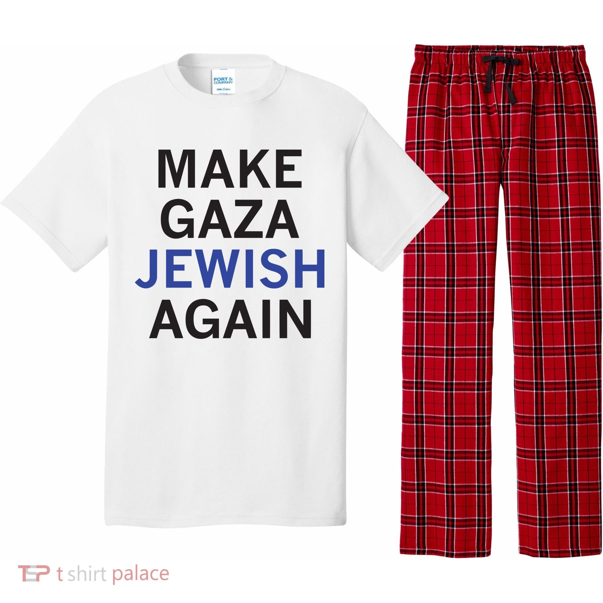 Make Gaza Jewish Again Pajama Set
