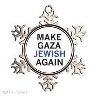Make Gaza Jewish Again Ornament thumb 0