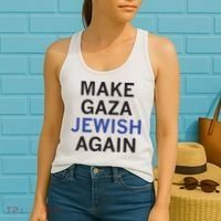 Make Gaza Jewish Again Women's Tank Top thumb 2