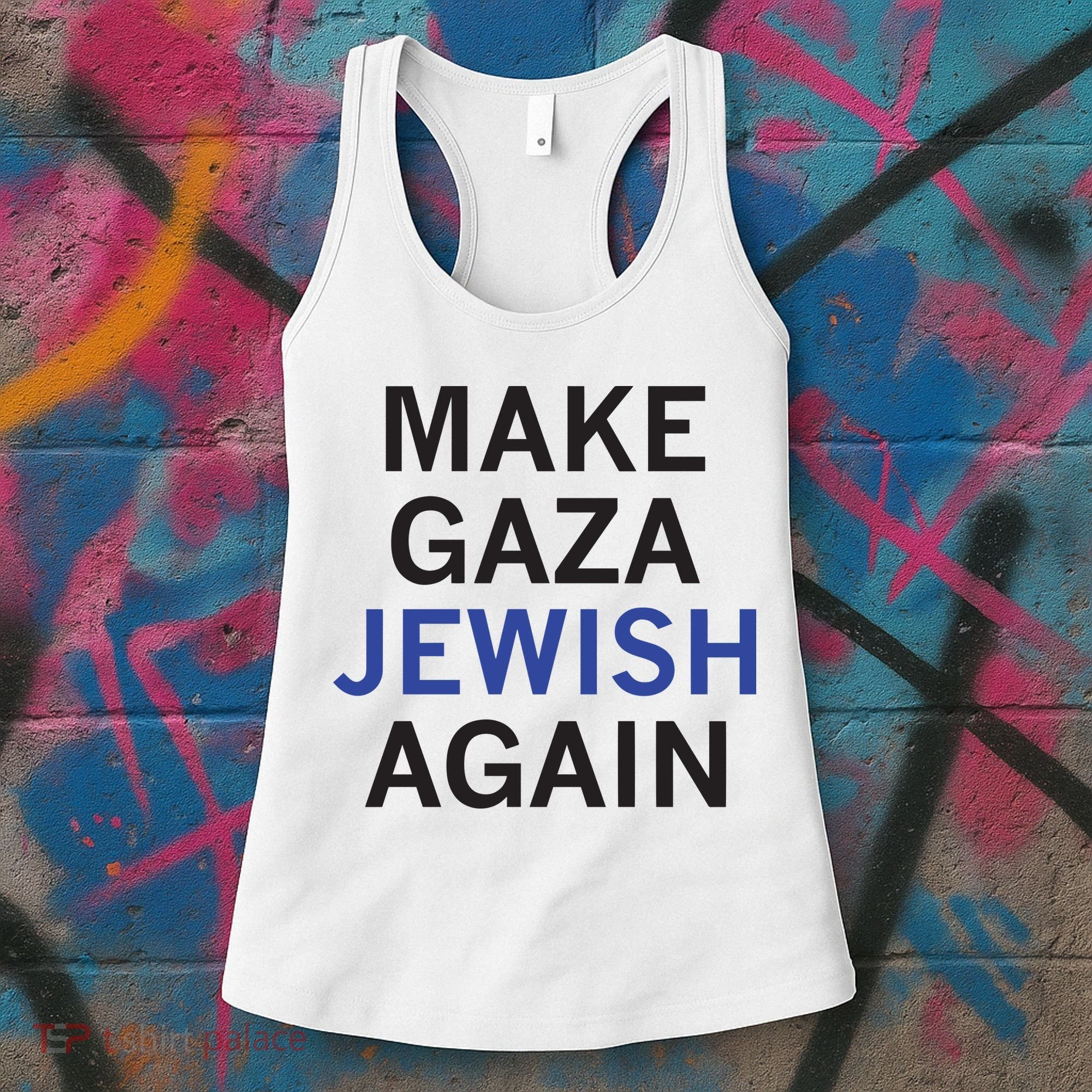 Make Gaza Jewish Again Women's Tank Top
