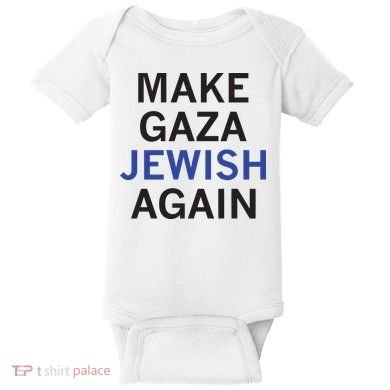 Make Gaza Jewish Again Baby Bodysuit