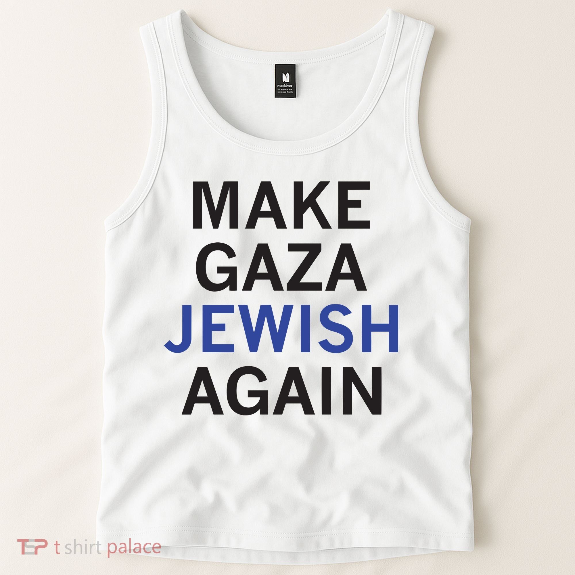 Make Gaza Jewish Again Tank Top