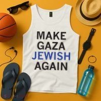 Make Gaza Jewish Again Tank Top thumb 4