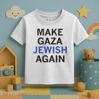 Make Gaza Jewish Again Toddler T-Shirt thumb 3