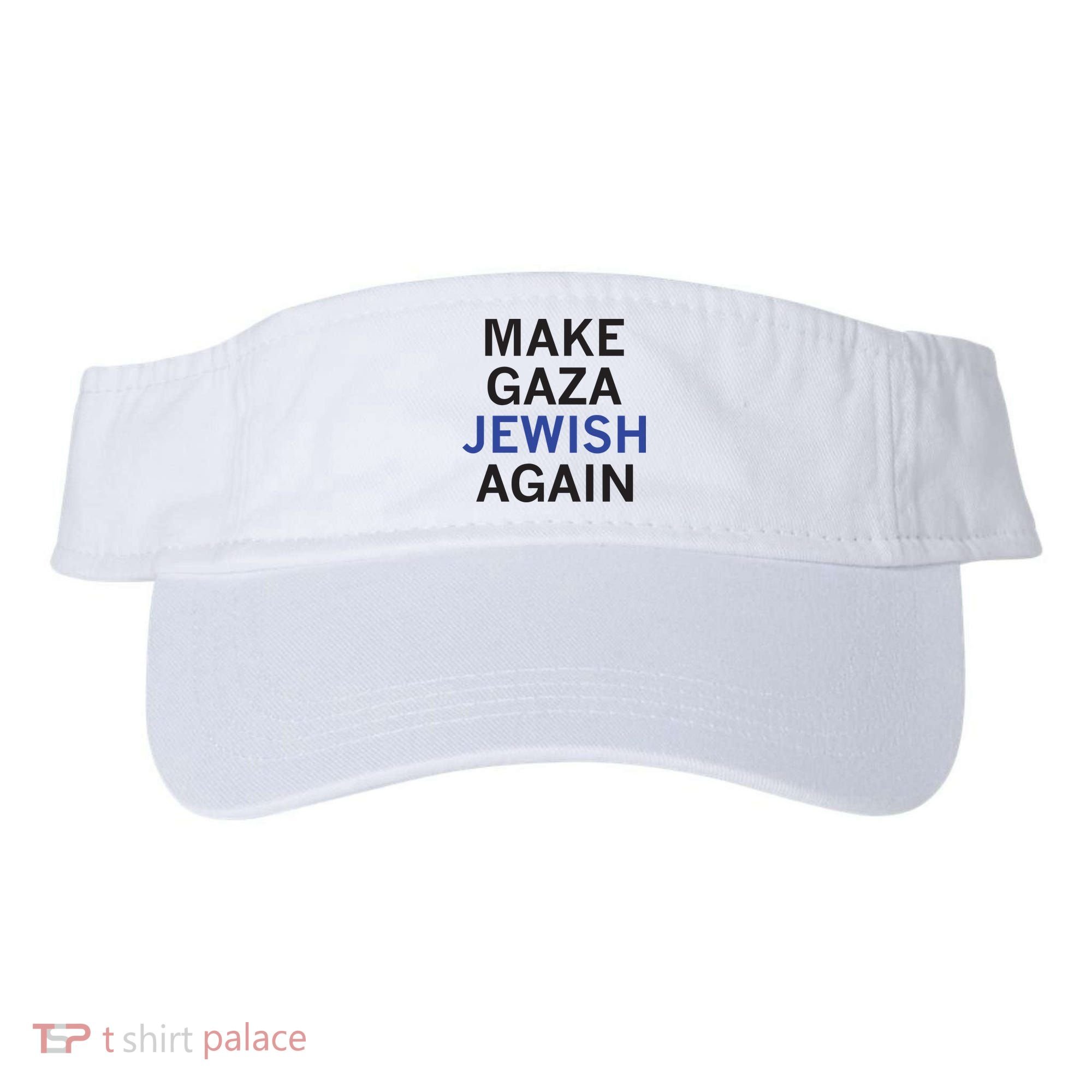 Make Gaza Jewish Again Visor