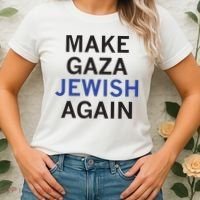 Make Gaza Jewish Again Women's T-Shirt thumb 2