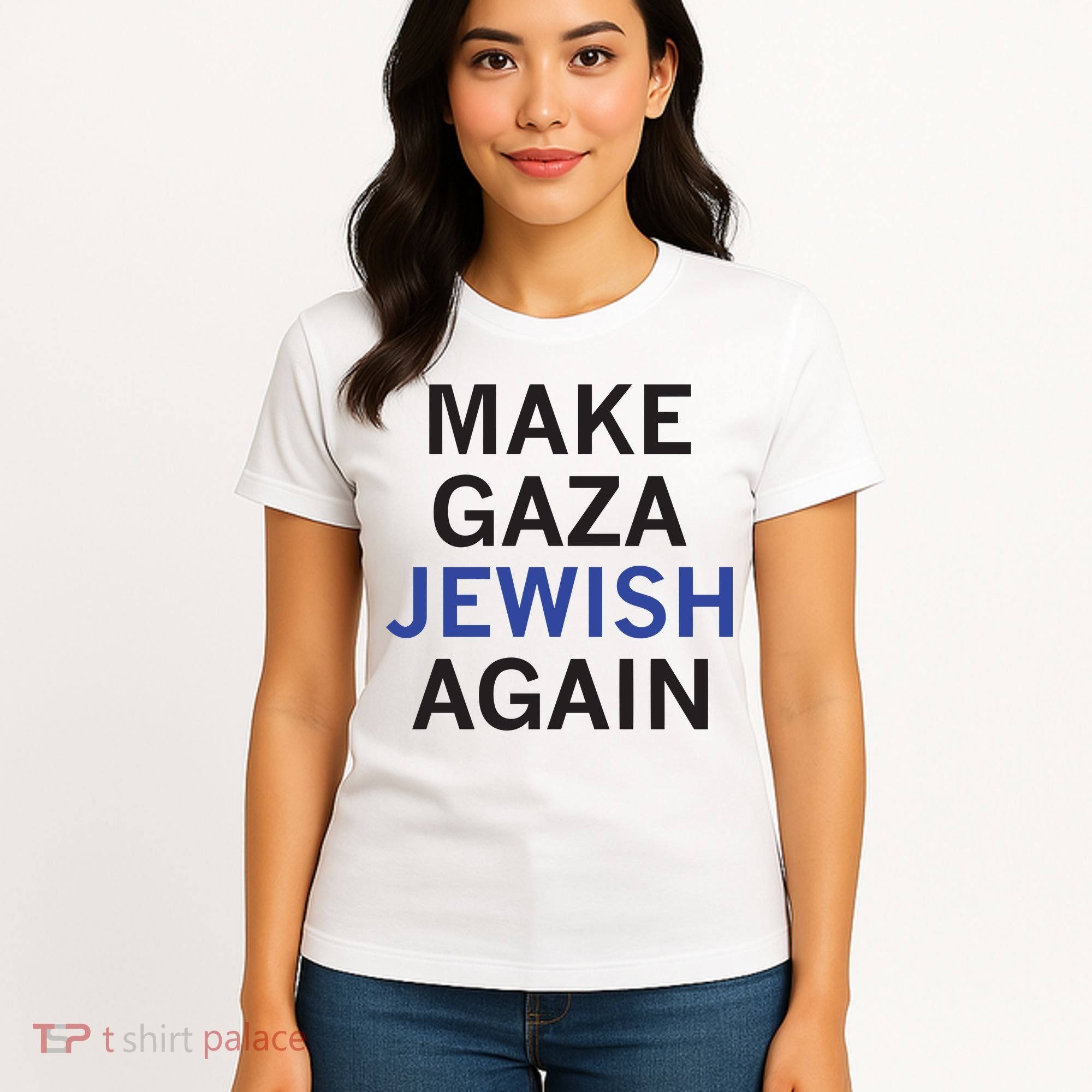 Make Gaza Jewish Again Women's T-Shirt