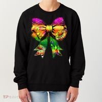 Mardi Gras King Cake Coquette Bow Crawfish Carnival Women's Sweatshirt thumb 0
