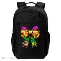 Mardi Gras King Cake Coquette Bow Crawfish Carnival Backpack thumb 0
