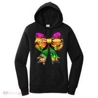 Mardi Gras King Cake Coquette Bow Crawfish Carnival Women's Hoodie thumb 0