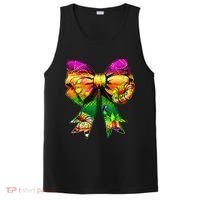 Mardi Gras King Cake Coquette Bow Crawfish Carnival PosiCharge Competitor Tank thumb 0