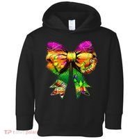 Mardi Gras King Cake Coquette Bow Crawfish Carnival Toddler Hoodie thumb 0