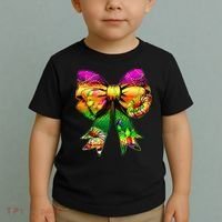 Mardi Gras King Cake Coquette Bow Crawfish Carnival Toddler T-Shirt thumb 2