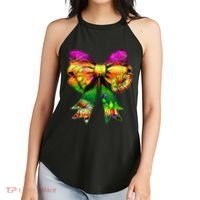Mardi Gras King Cake Coquette Bow Crawfish Carnival Women's Perfect Tri Rocker Tank thumb 2