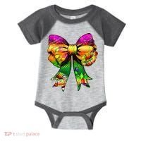 Mardi Gras King Cake Coquette Bow Crawfish Carnival Infant Baby Jersey Bodysuit thumb 0