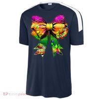 Mardi Gras King Cake Coquette Bow Crawfish Carnival Sport-Tek Competitor United Soccer Jersey thumb 2