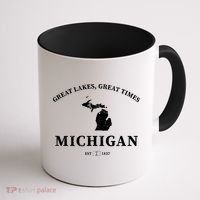 Michigan Great Lakes Great Times Coffee Mug thumb 1