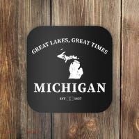 Michigan Great Lakes Great Times Coaster thumb 0