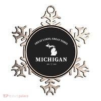 Michigan Great Lakes Great Times Ornament thumb 0