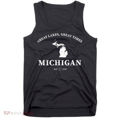 Michigan Great Lakes Great Times Tank Top