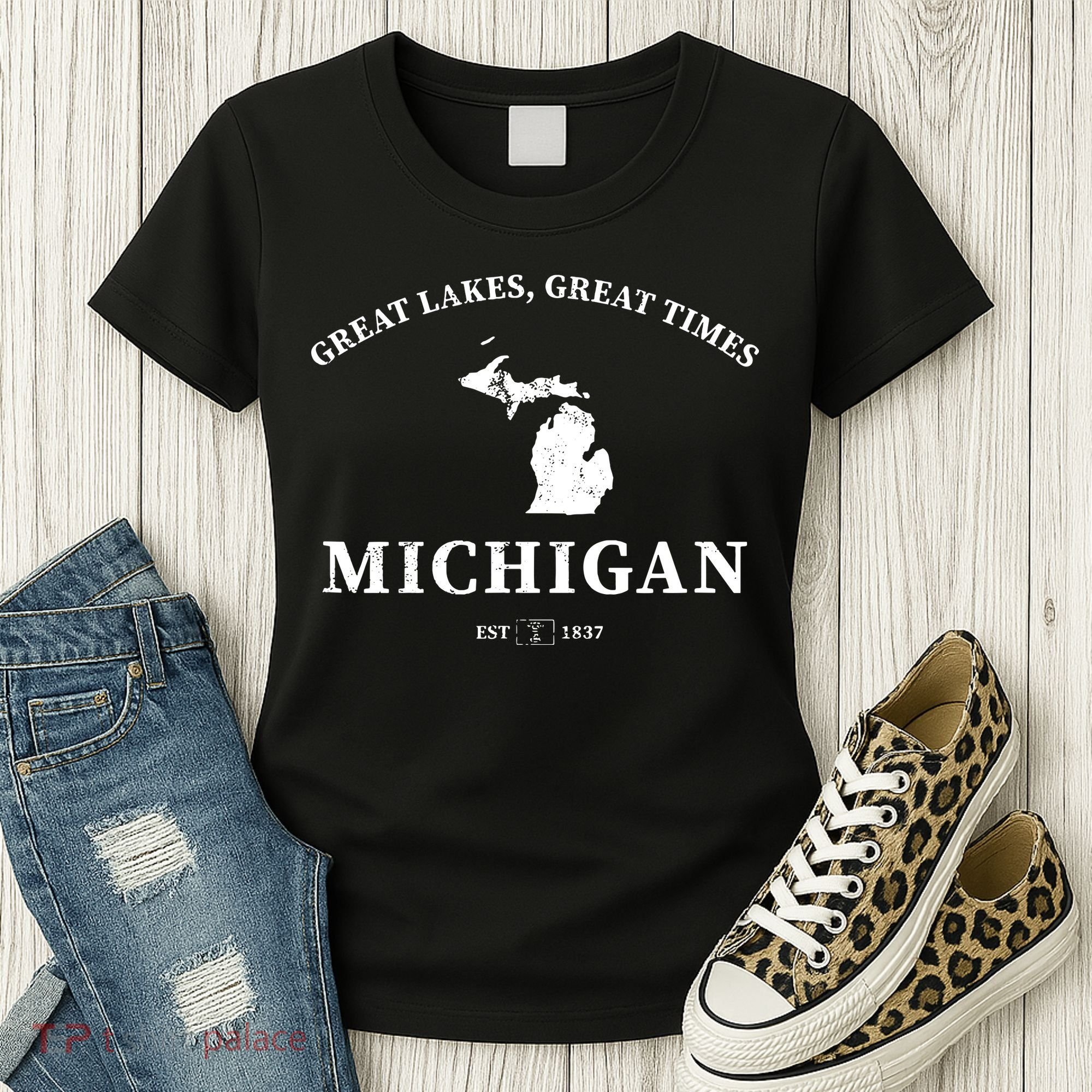 Michigan Great Lakes Great Times Women's T-Shirt
