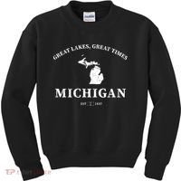 Michigan Great Lakes Great Times Kids Sweatshirt thumb 0