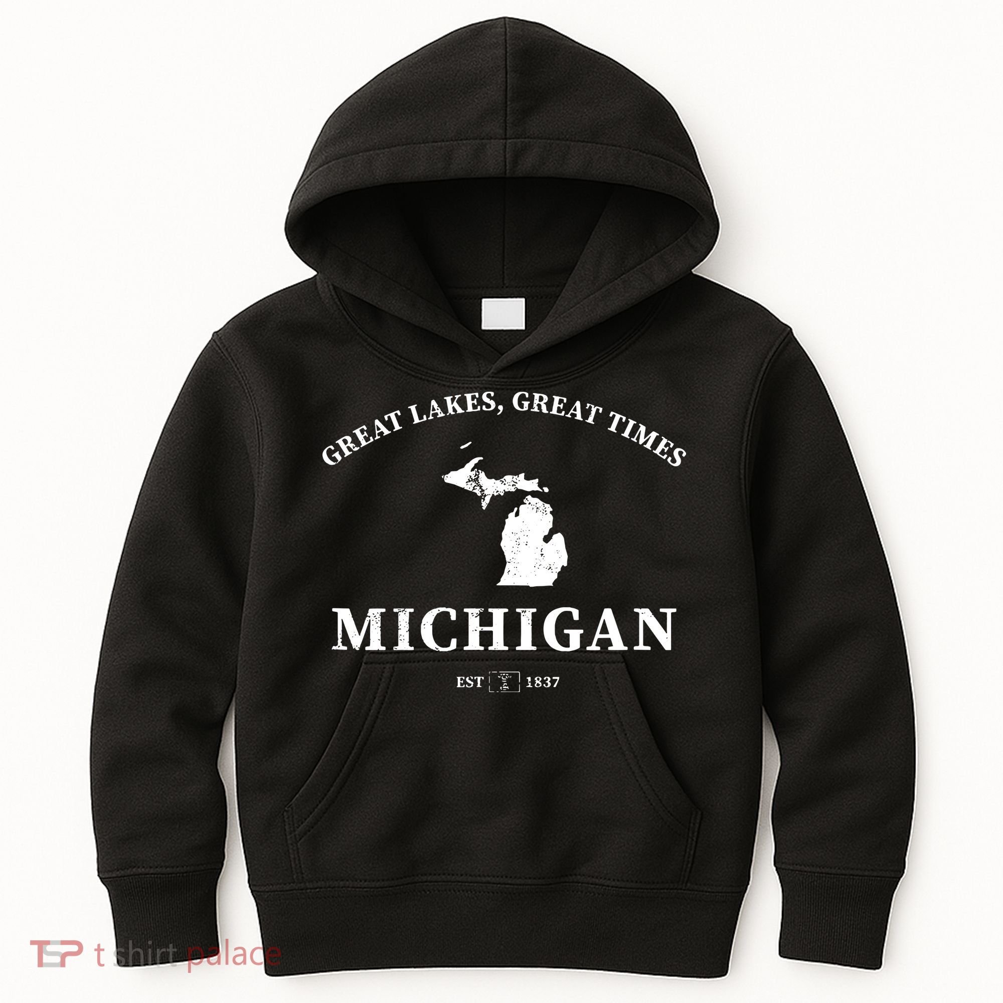 Michigan Great Lakes Great Times Kids Hoodie