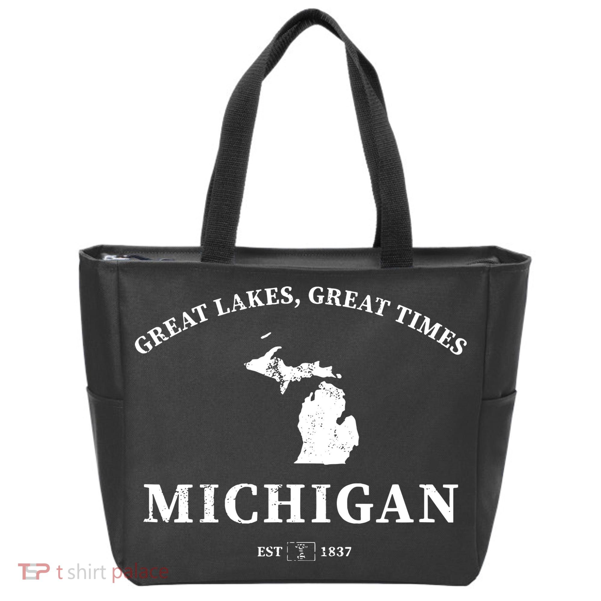 Michigan Great Lakes Great Times Tote Bag