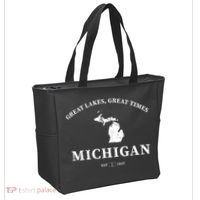 Michigan Great Lakes Great Times Tote Bag thumb 2
