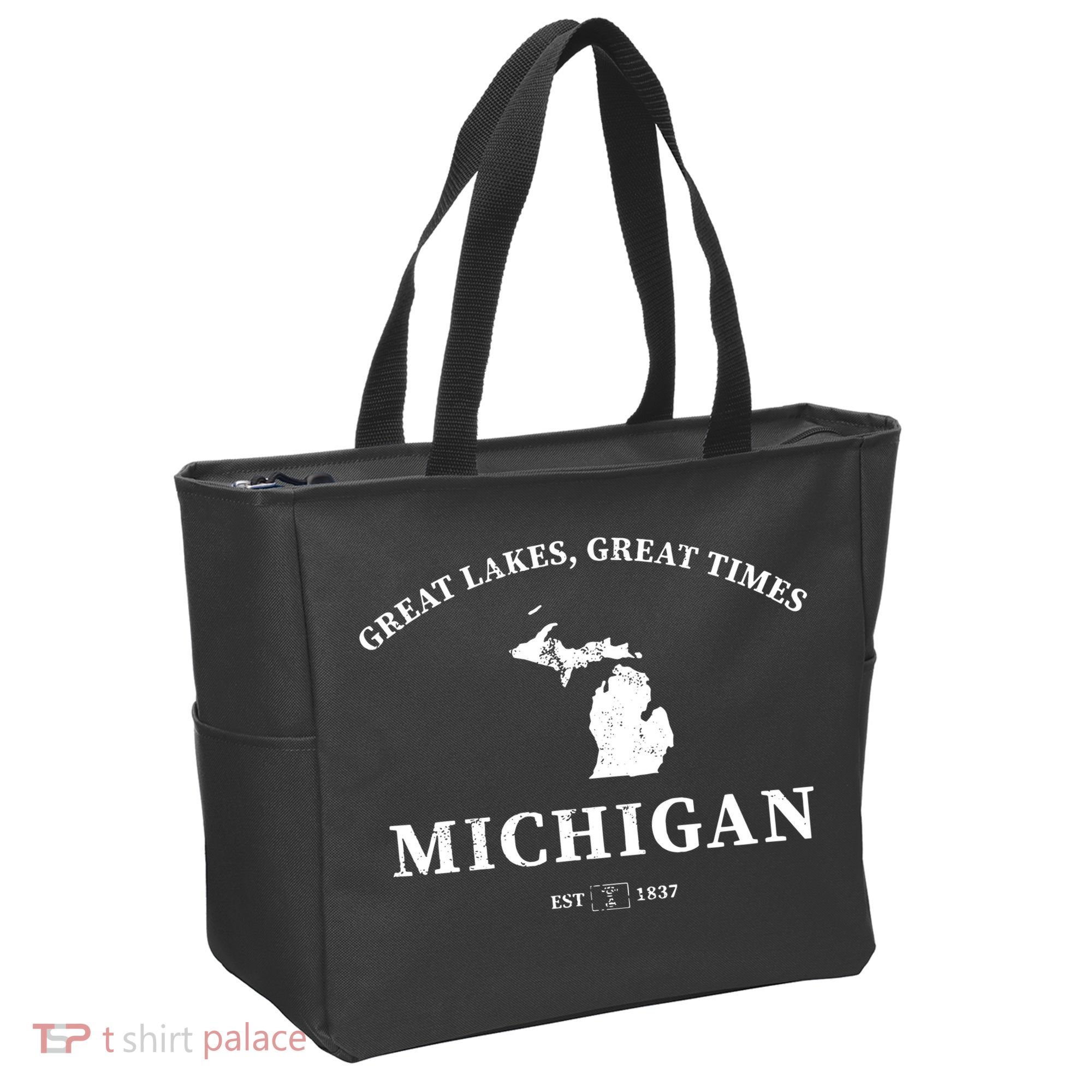 Michigan Great Lakes Great Times Tote Bag