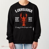 Mardi Gras Louisiana Crawfish Tee New Orleans Men Women Gift Women's Sweatshirt thumb 0