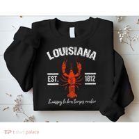 Mardi Gras Louisiana Crawfish Tee New Orleans Men Women Gift Sweatshirt thumb 2