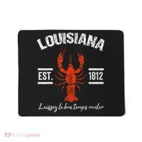 Mardi Gras Louisiana Crawfish Tee New Orleans Men Women Gift Mousepad thumb 0