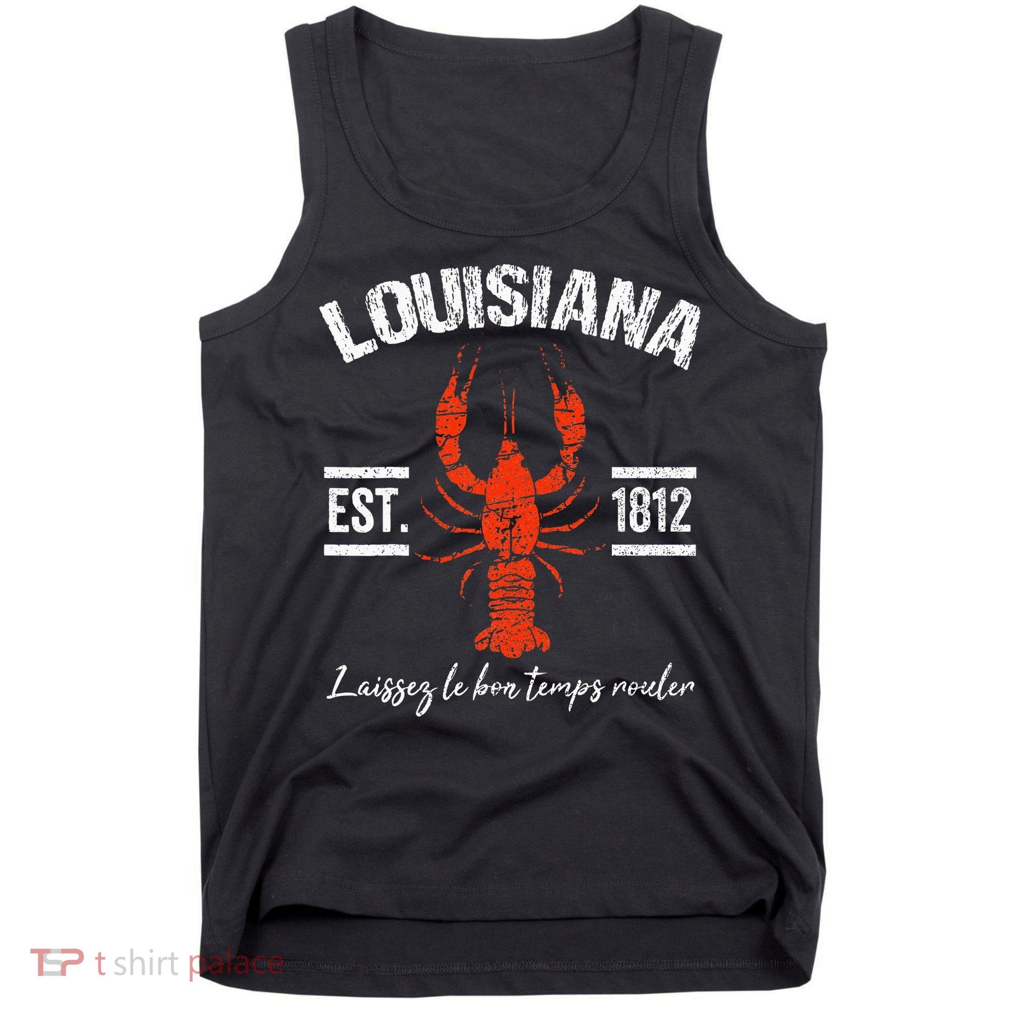 Mardi Gras Louisiana Crawfish Tee New Orleans Men Women Gift Tank Top