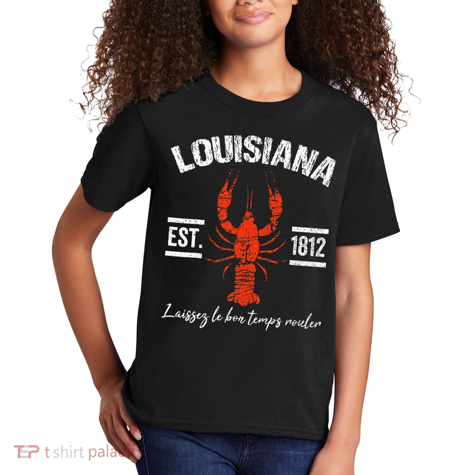 Mardi Gras Louisiana Crawfish Tee New Orleans Men Women Gift Kids T-Shirt