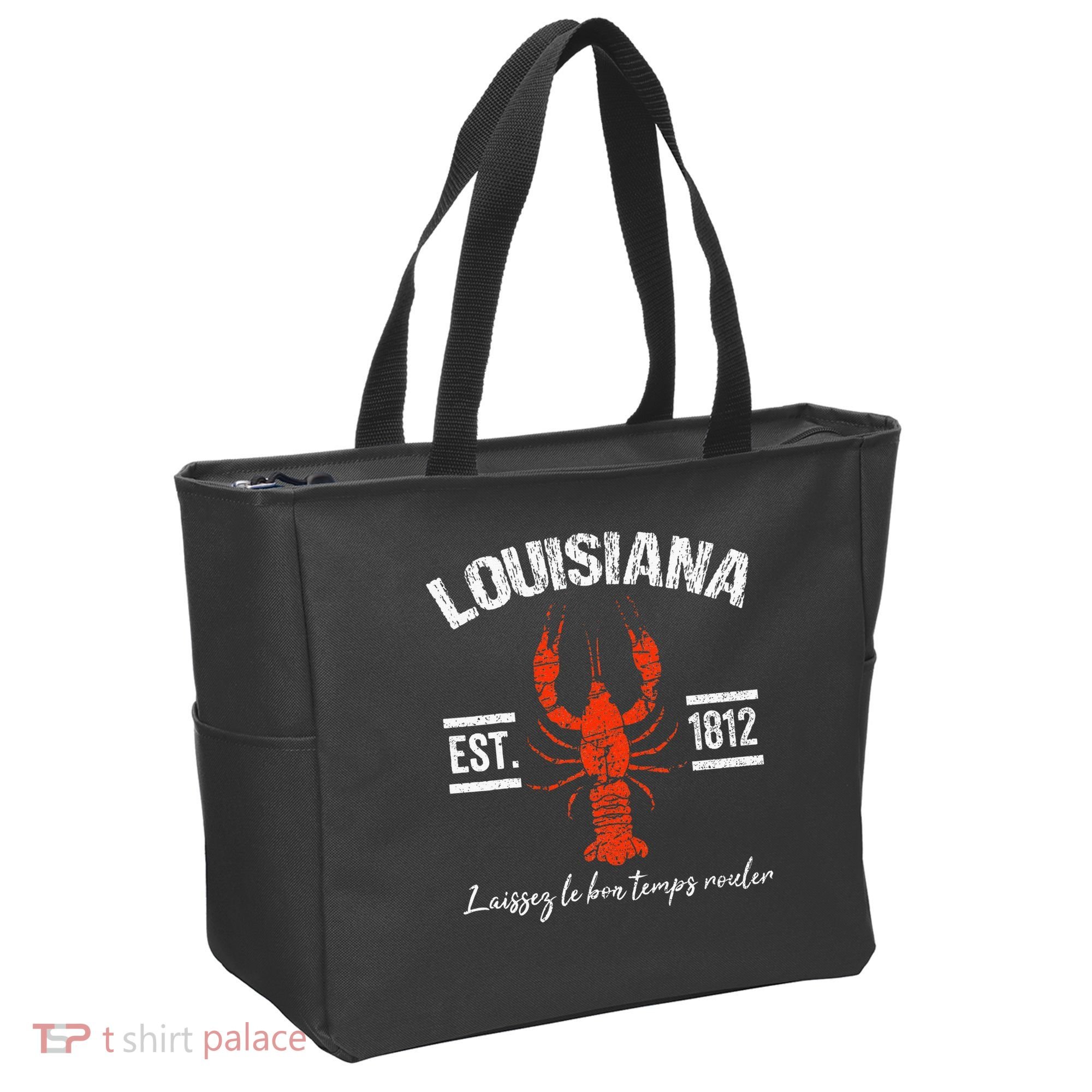 Mardi Gras Louisiana Crawfish Tee New Orleans Men Women Gift Tote Bag