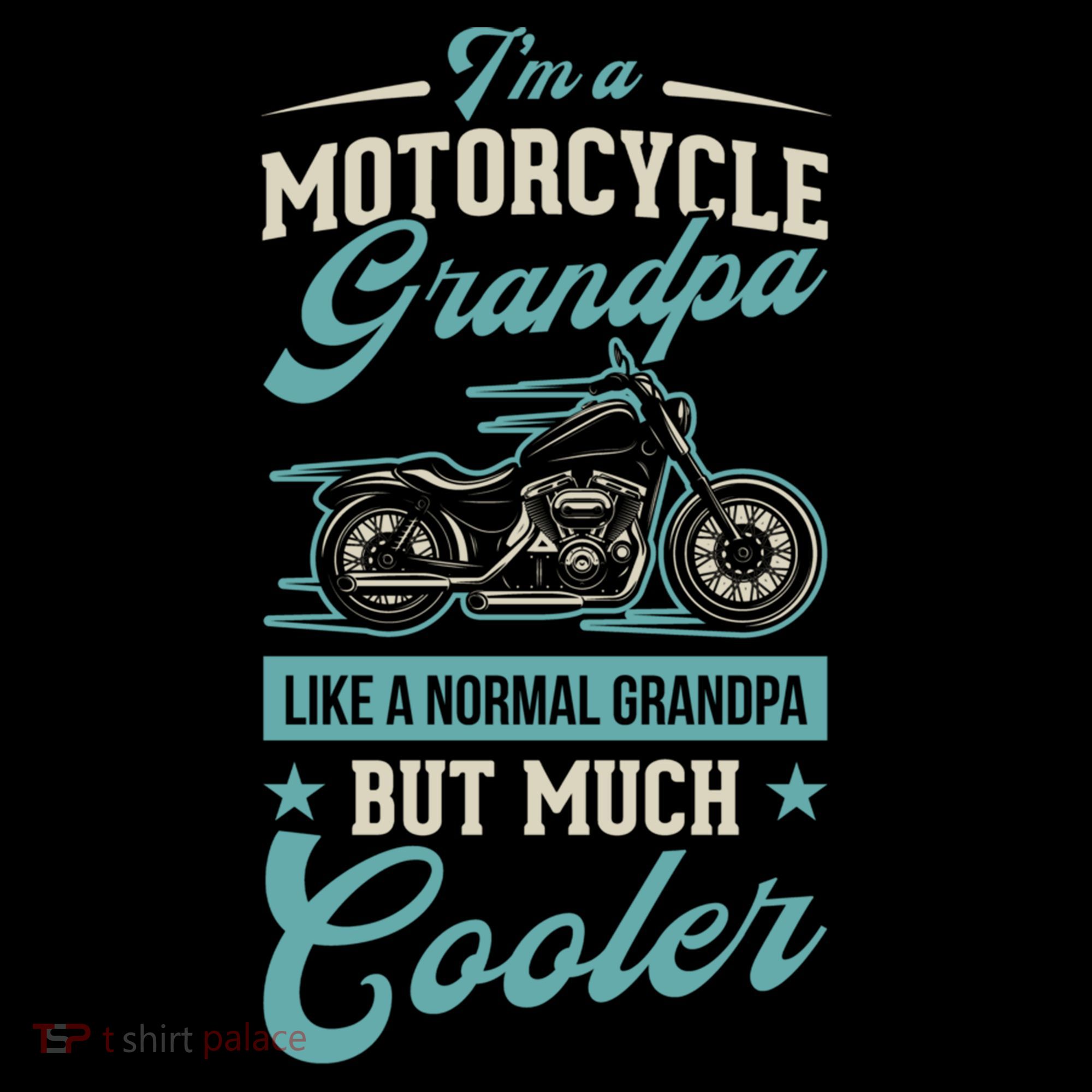 Motorcycle Grandpa Like A Normal Grandpa But Much Cooler Gift Coffee Mug