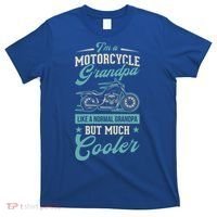 Motorcycle Grandpa Like A Normal Grandpa But Much Cooler Gift T-Shirt thumb 0