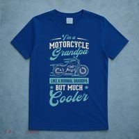 Motorcycle Grandpa Like A Normal Grandpa But Much Cooler Gift T-Shirt thumb 5