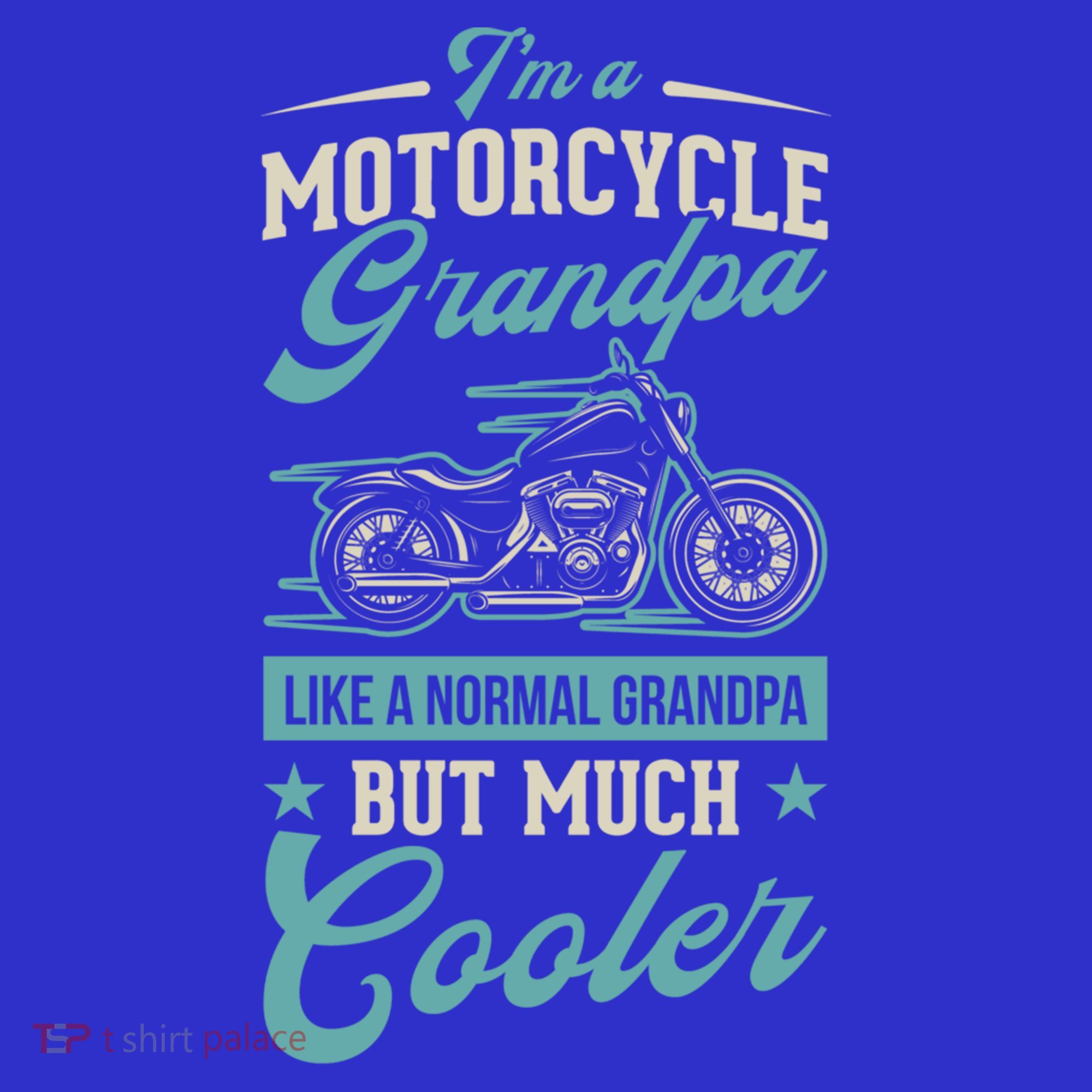 Motorcycle Grandpa Like A Normal Grandpa But Much Cooler Gift Women's Tank Top