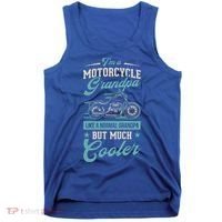 Motorcycle Grandpa Like A Normal Grandpa But Much Cooler Gift Tank Top thumb 0